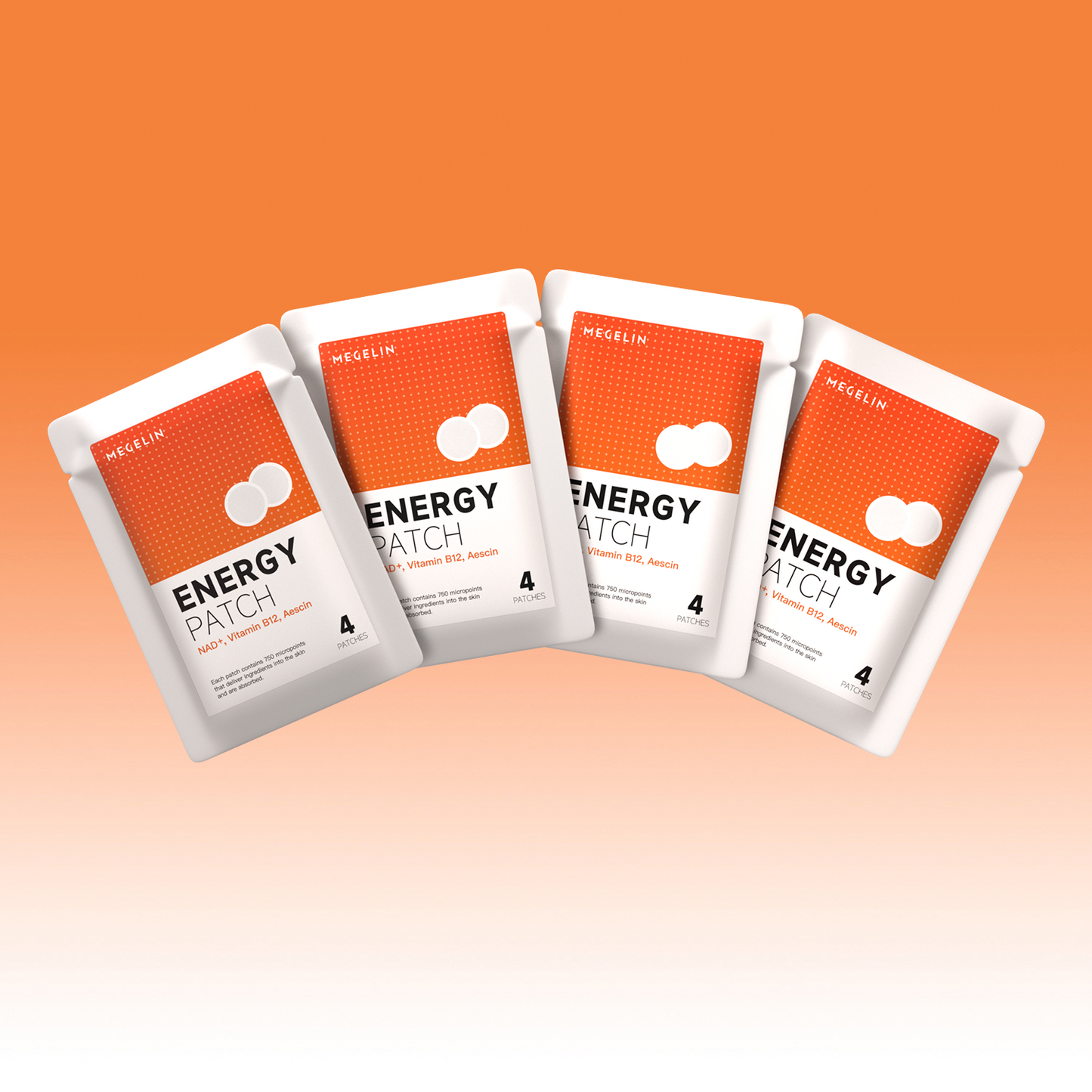 Megelin NAD+ Energy Micro-Infusion Patch