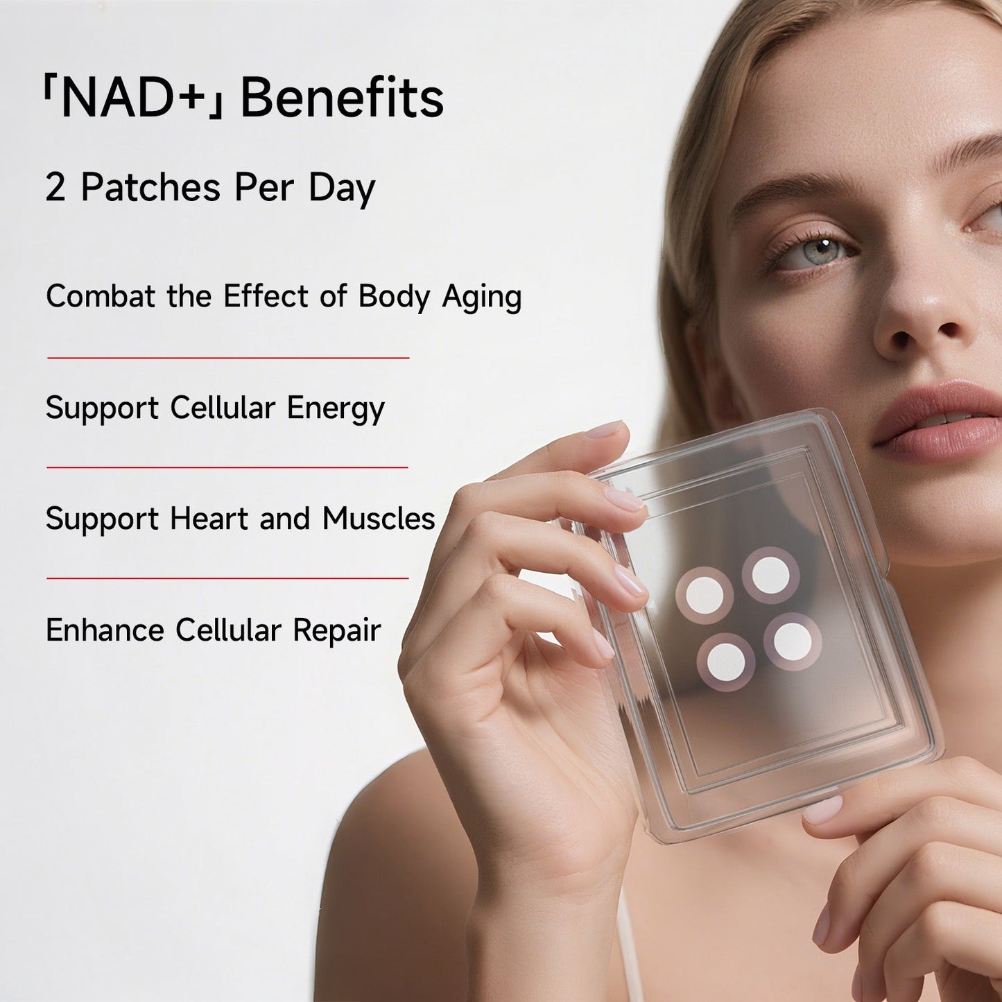Megelin NAD+ Energy Micro-Infusion Patch